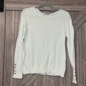 16. Orsay elegant white long sleeve